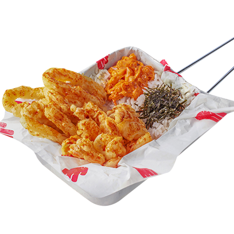 Seafood Rice Box