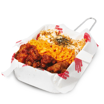 Boneless Chicken Bites Rice Box