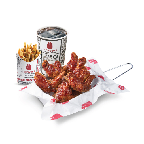 6Pcs wingettes & drummettes combo