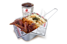 Chicken Rice Box (Wings) Combo