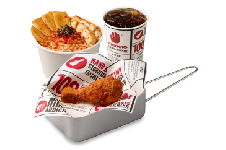 Kimchi Ramyeon + 1pc Kimchi Chicken Drumstick Combo